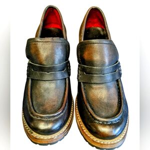 Freebird by Steven Black Distressed Leather Bristol Size 7